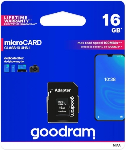 Pomnilniška kartica Goodram microSD 16GB