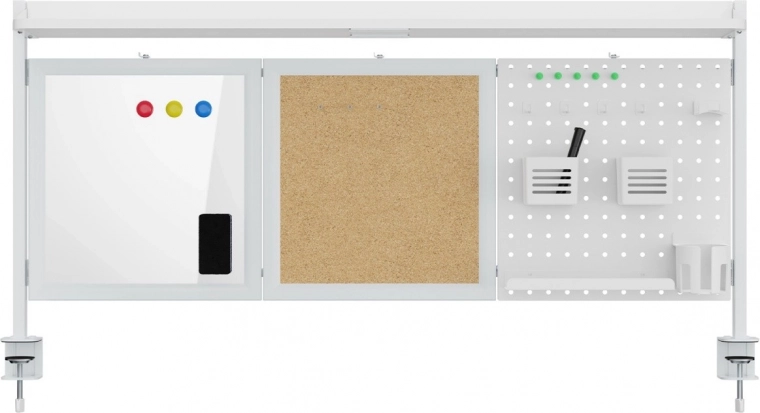 Tri organizacijske površine za maksimalen pregled