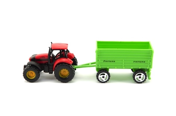 Traktor z prikolico 16 cm