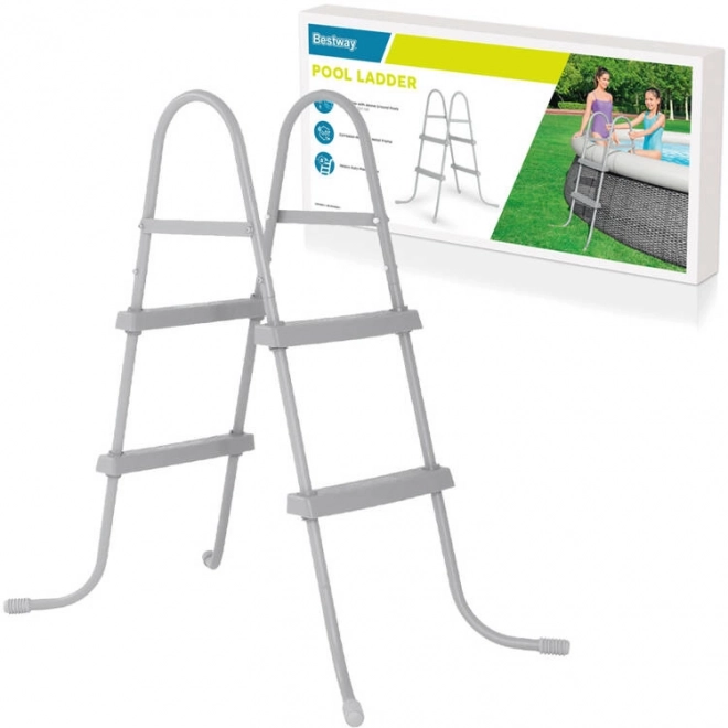 Bestway kovinski bazenski lestev 84 cm