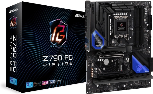 Sprednja plošča Z790 PG Riptide za igralno zmogljivost