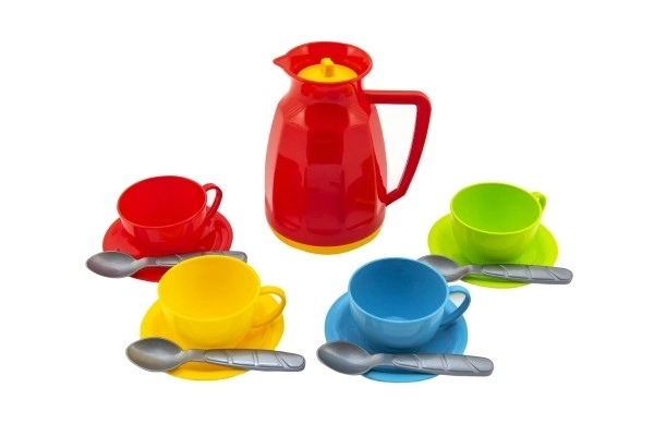 Set čajnih posod iz plastike 13 kosov v mreži 11x20x11cm 12m+