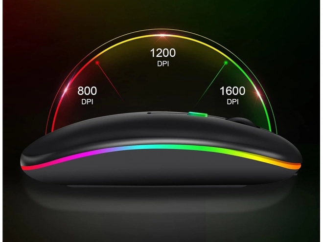 Tanka bluetooth miška 2,4 GHz za PC in prenosnike