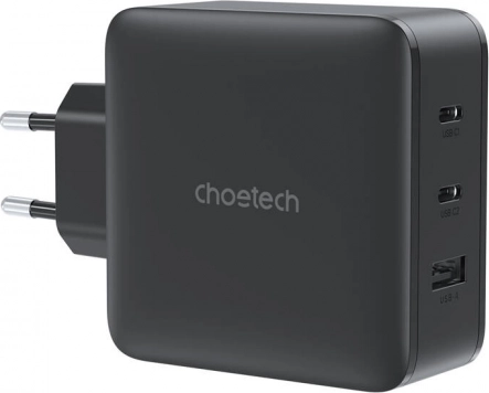 Choetech PD8005 omrežni polnilec GaN 100 W z USB‑C in USB‑A
