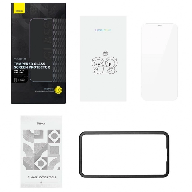 Zaščitno steklo Baseus Schott HD za iPhone 12 Pro Max