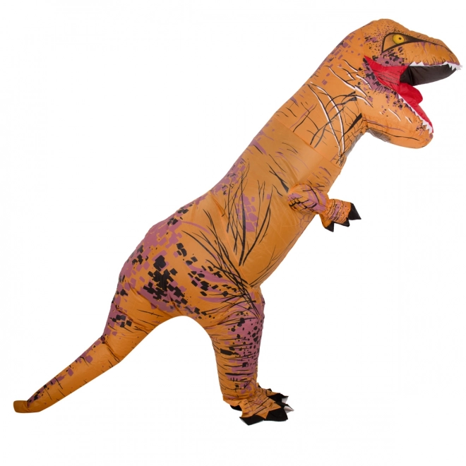 Kostum napihljiv dinozaver T-REX rjav