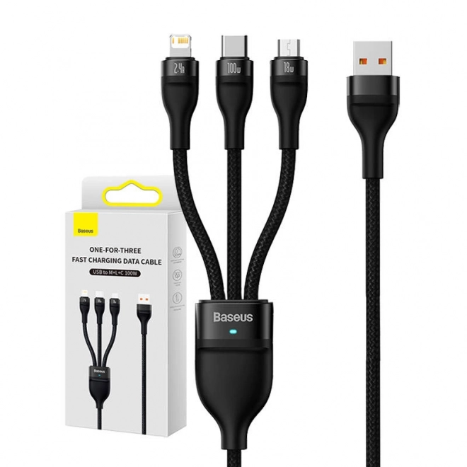USB kabel Baseus Flash Series 3v1