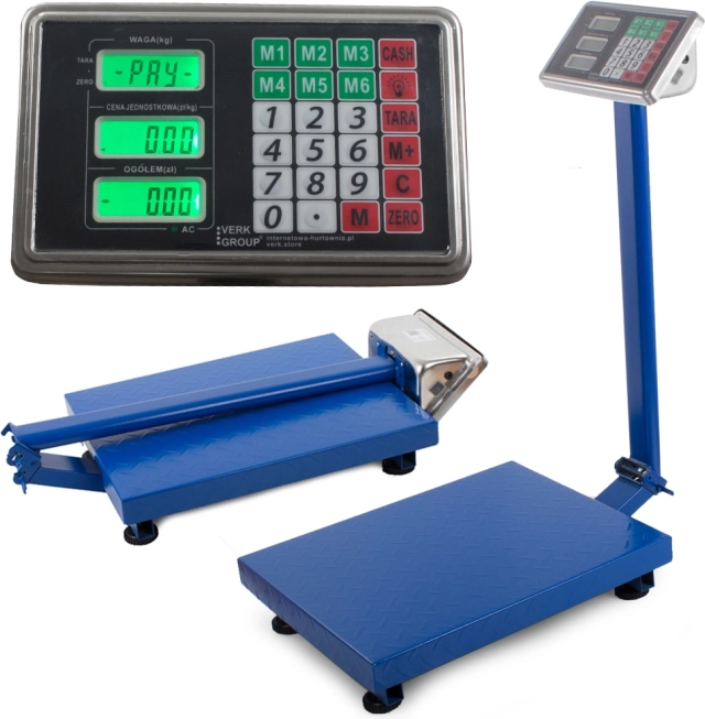 Elektronske skladiščne tehtnice z LCD 300 kg