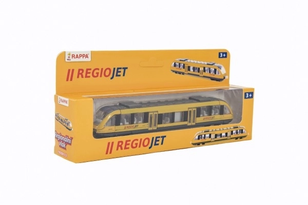 Kovinski regionalni vlak RegioJet 17 cm