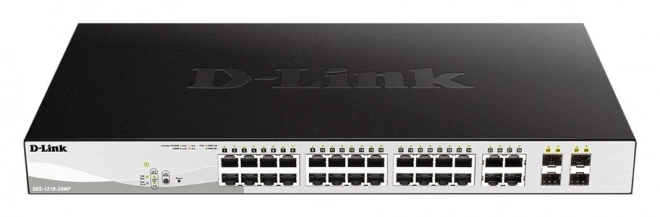 Stikalo DGS-1210-28MP z 24 GE PoE+ in 4 SFP vrati