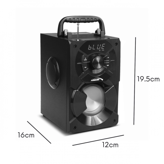 Bluetooth zvočnik s radiem in USB Audiocore