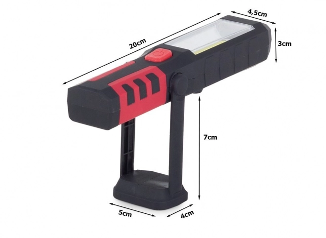 Delovna svetilka 3v1 LED COB polnilna
