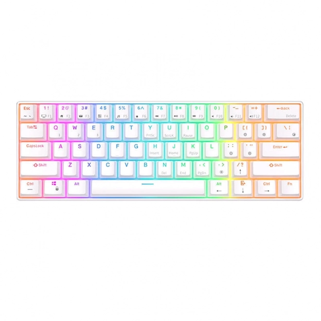 Mehanska tipkovnica Royal Kludge RK61 RGB bela