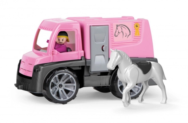 Auto Truxx prevoz konjev s figurami plast 26cm v škatli 39x22x16cm 24m+