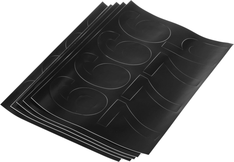 Vidna hišna številka podnevi in ponoči