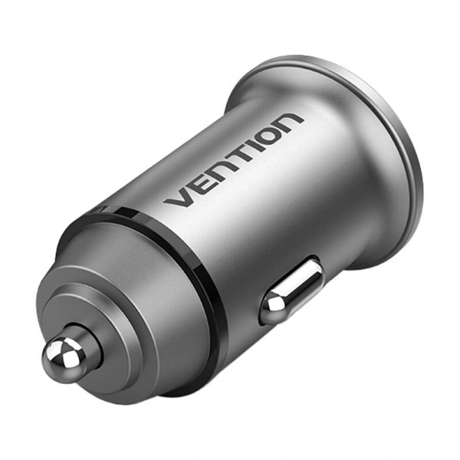Avtopolnilec 2x USB Vention 30W Siv