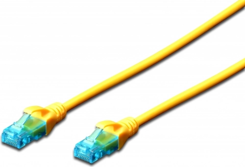 Omrežni patch kabel U/UTP Cat 5e, 5 m, rumen
