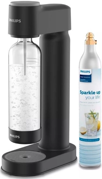 Aparat za gazirano pijačo Philips črn