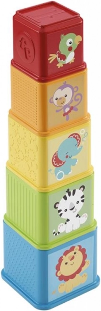 Barviti zložljivi stolp Fisher-Price