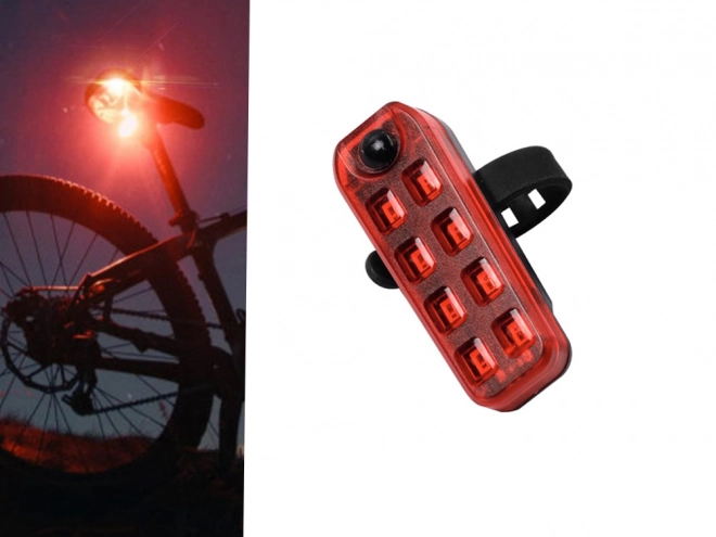 Zadnja LED lučka za kolo z USB polnjenjem