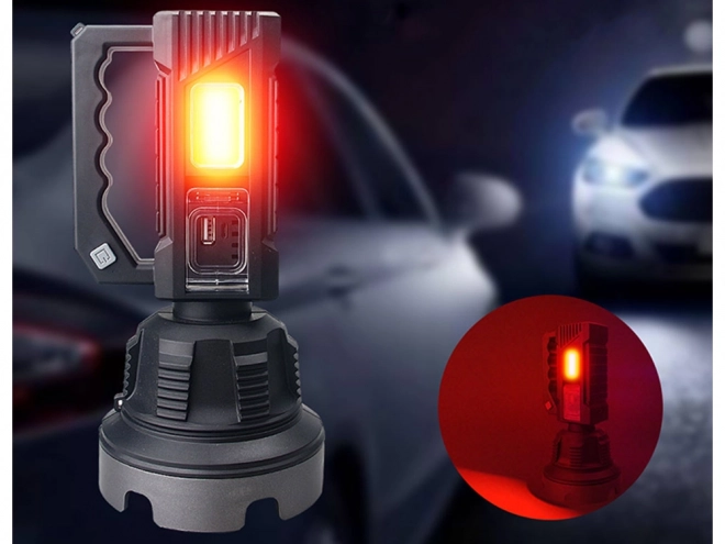 Reflektor s stojalom Cree LED XHP50 COB za pohodništvo