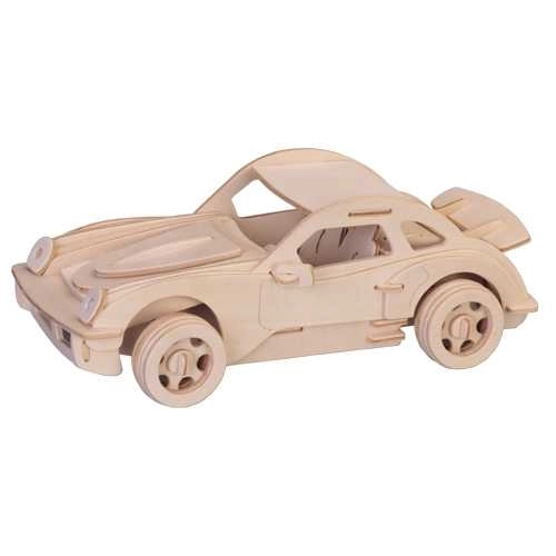 3D lesena sestavljanka majhen Porsche