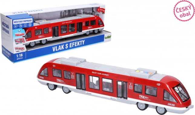 Vlak z efekti 44 cm – češka embalaža