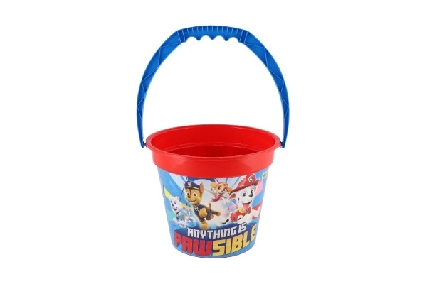 Okrogla vedra 3,4 l plast Paw Patrol/Pasje patrulje 23,5x17,5cm 12m+ Wader