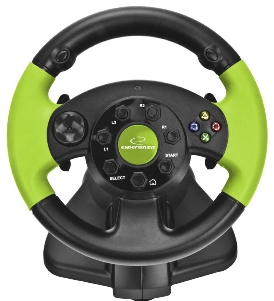 Kompakten igralni volan HIGH OCTANE za PC/Playstation/Xbox