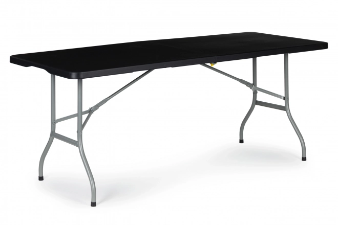 Zložljiva vrtna banketna miza 153 cm - črna