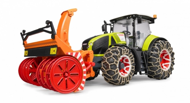 Bruder traktor Class Axion 950 s snežno frezo
