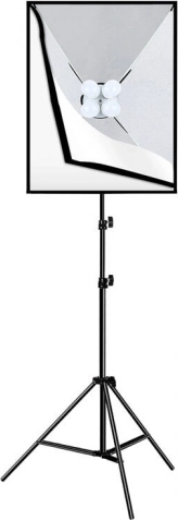 Studijski komplet PULUZ softbox 50 × 70 cm s stojalom in 4× LED E27