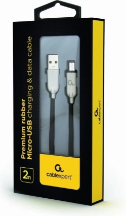 Kabel Micro USB 2 m črn
