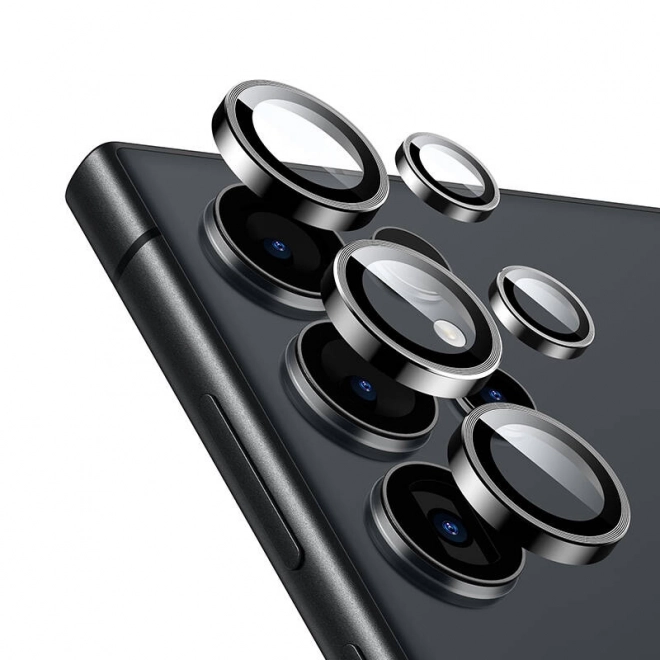 ESR Armorite Galaxy S24 Ultra zaščitno steklo za leče (črno)