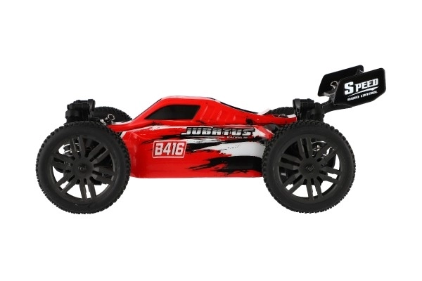RC Buggy Bonzai Jubatus terensko vozilo 30cm plast 2,4GHz na baterije + 2x dodatni paket v škatli 40x14x21 – Rdeče