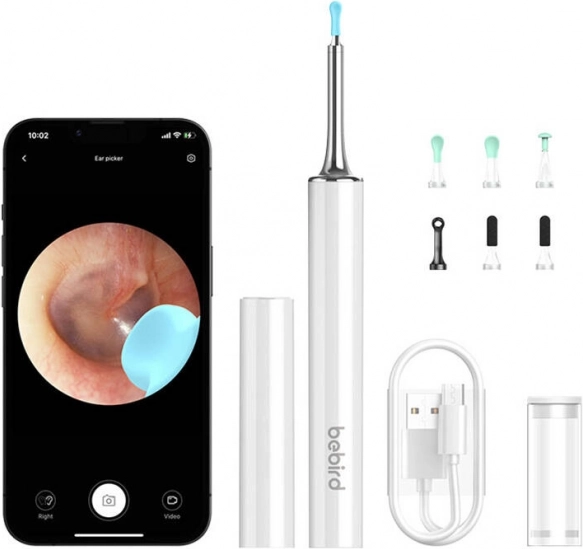 Otoskop za čiščenje ušes Bebird T15