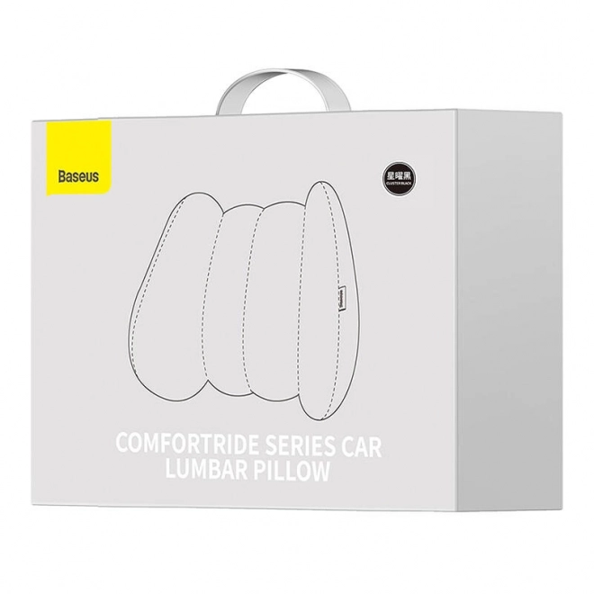 Ergonomska blazina za ledveno podporo Baseus ComfortRide črna