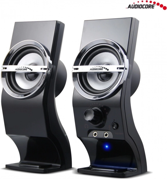 Računalniški zvočniki AUDIOCORE AC805 6 W USB črni