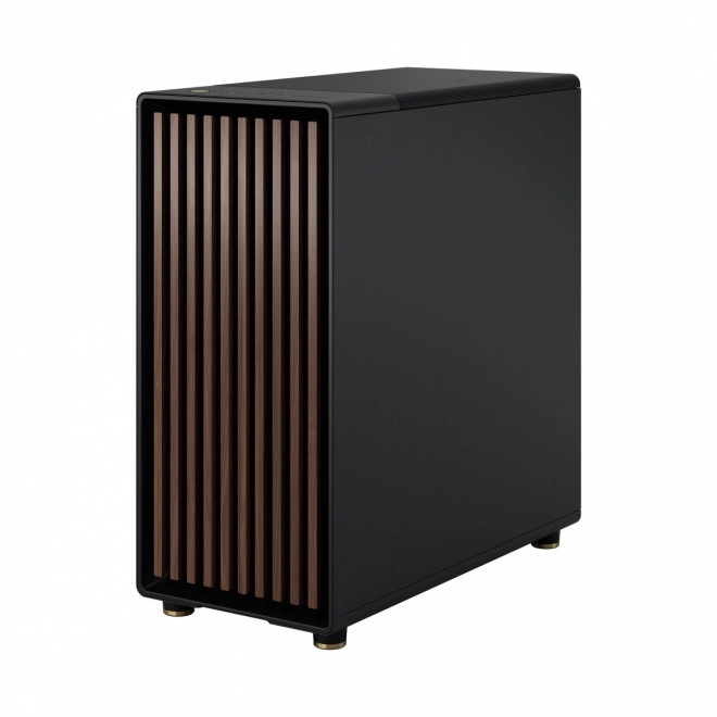 Fractal Design ohišje North črna z lesenimi elementi