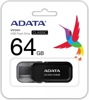 USB ključek ADATA UV240 64 GB USB 2.0 črn