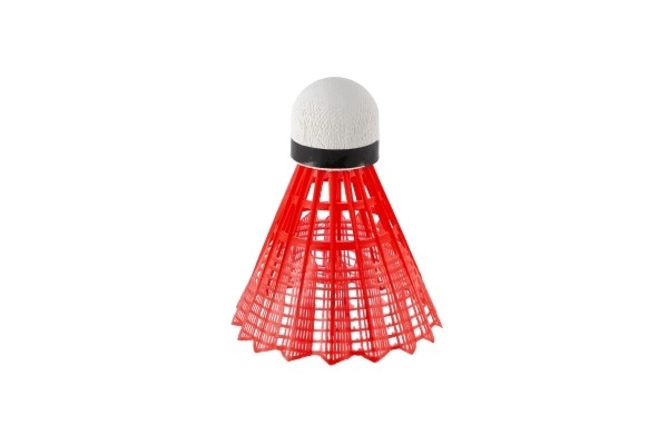 Žogice/Košarice za badminton barvne plast 3 kosi na kartici 11x21cm