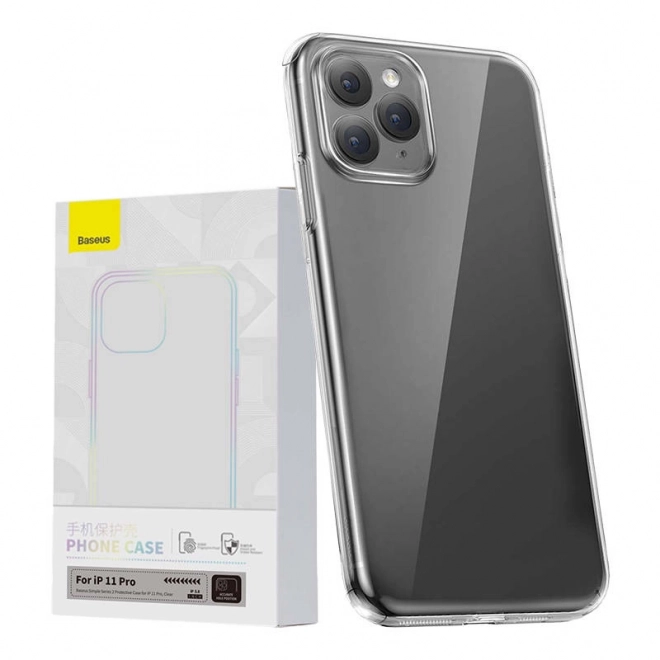 Prozorno ohišje Baseus Simple za iPhone 11 Pro