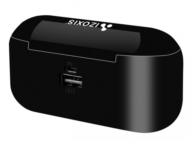 Bluetooth brezžične slušalke - črna + powerbanka