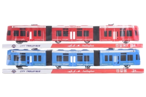 Plastični trolejbus za otroke