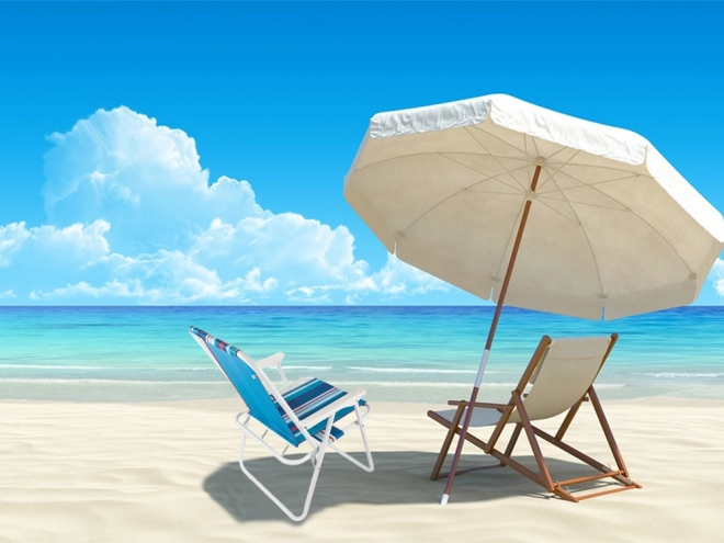 Zložljiv lahek kamping stol za plažo