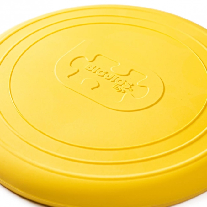Bigjigs Toys Frisbee Rumena Medena
