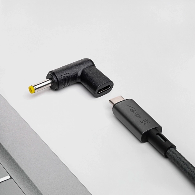 Adapter USB-C na 4.0 x 1.7 mm za prenosne računalnike