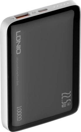 Powerbanka LDNIO 10000 mAh s hitrim polnjenjem 22,5 W in USB‑C, črna