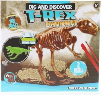Izkopavanje dinozavrov: svetleči T‑Rex