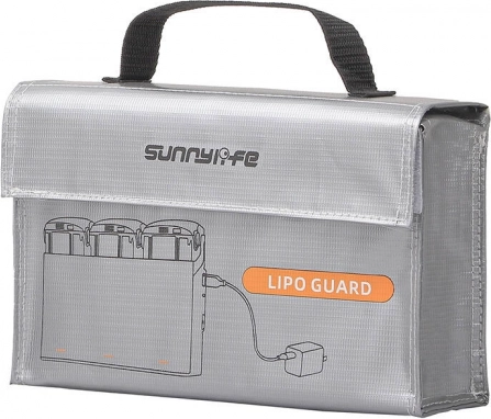Ognjevarna in vodoodporna torba za baterije za drone Sunnylife